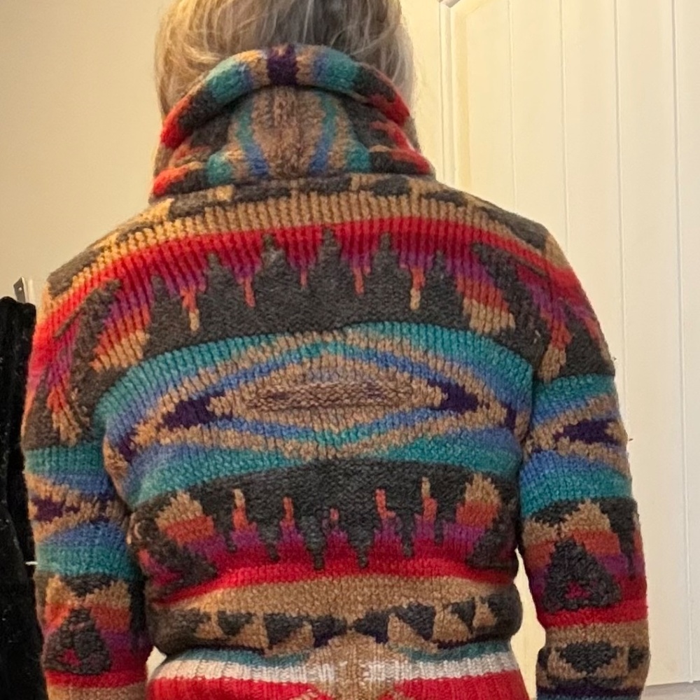 Ralph Lauren hand-knit south western cardigan (m/m) - Picture 5 of 7